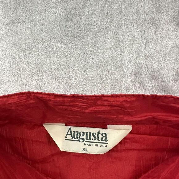 DARE Program Jacket Mens XL Red Black Vintage Quarter Zip Pullover 90s Style - Picture 4 of 9